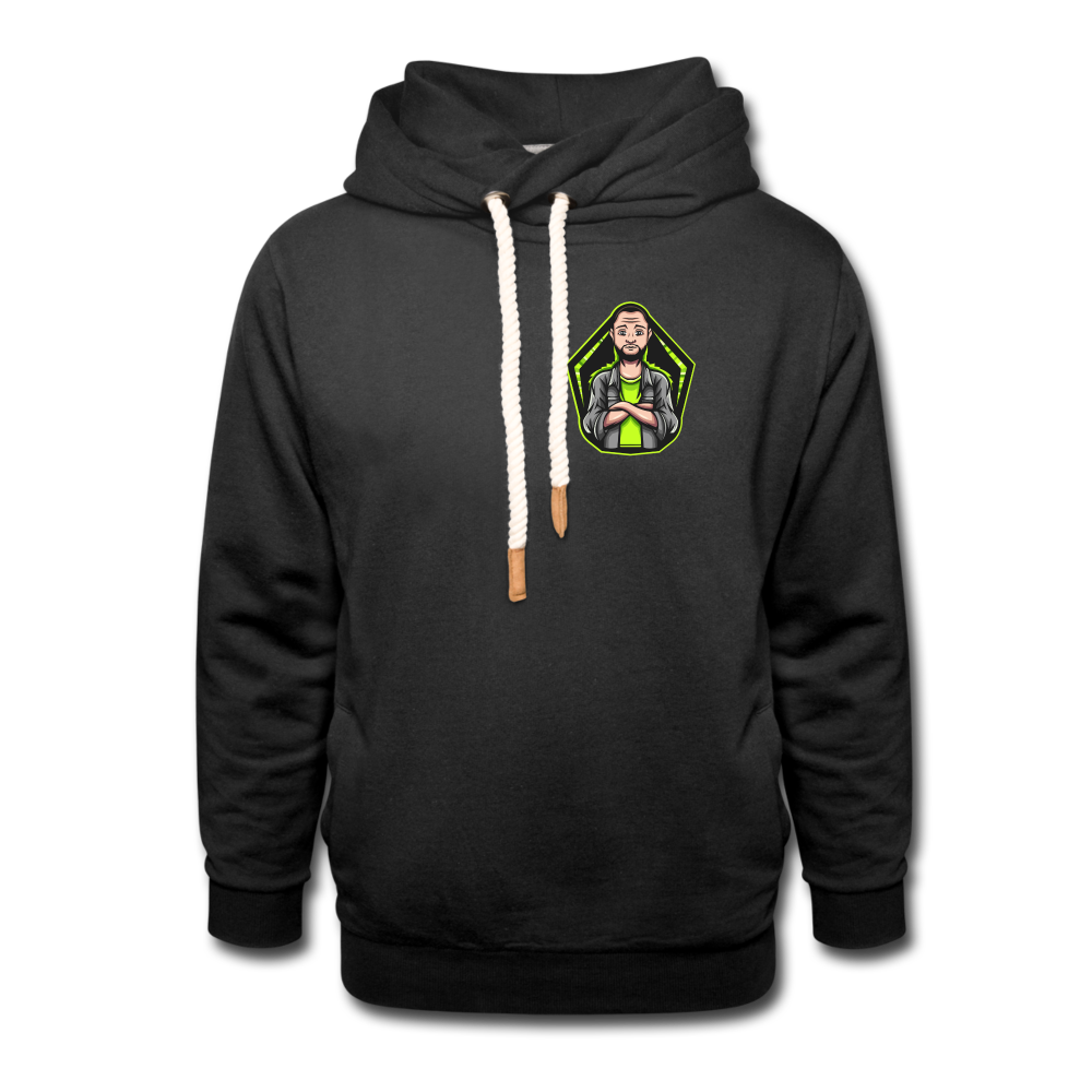 The Gamer Shawl Collar Hoodie - black