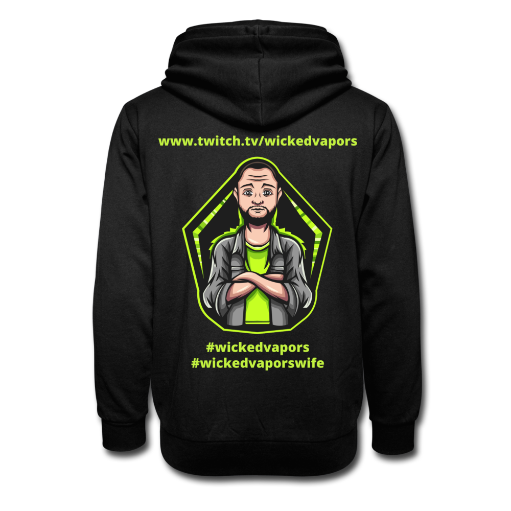 The Gamer Shawl Collar Hoodie - black