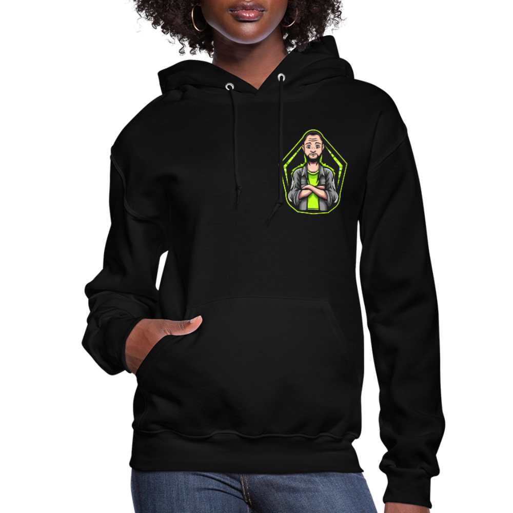 The Gamer Ladies Hoodie - black