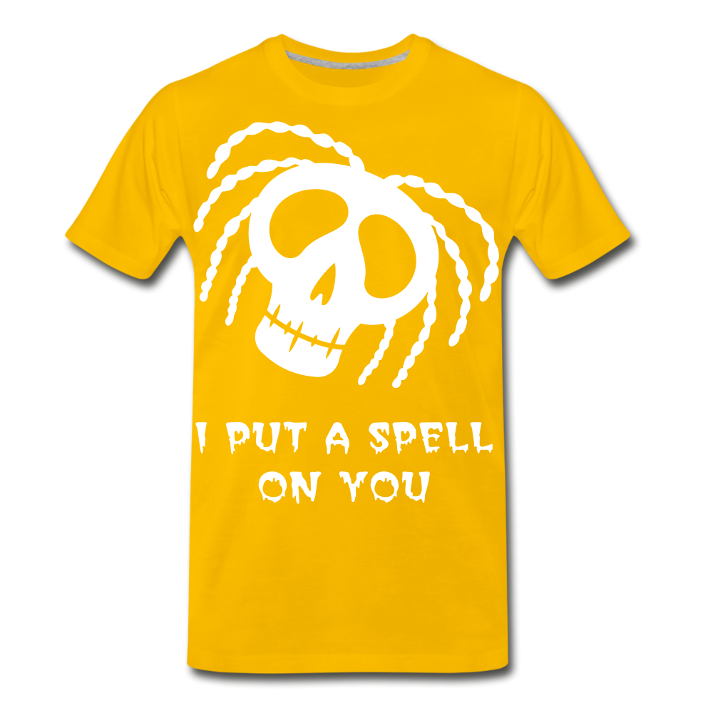 I Put A Spell On You Men's Premium T-Shirt - sun yellow