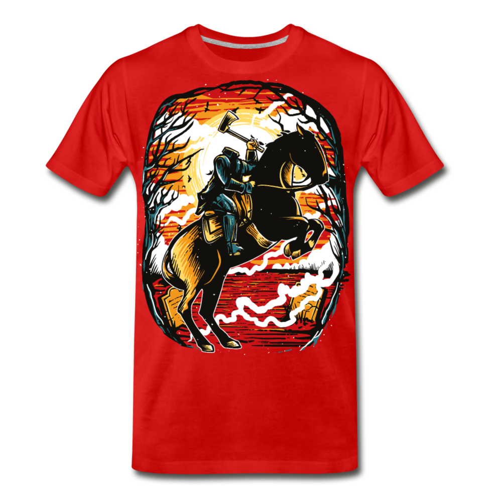 Headless Horsemen Men's Premium T-Shirt - red