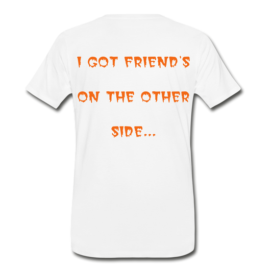 The Shadow Man Men's Premium T-Shirt - white