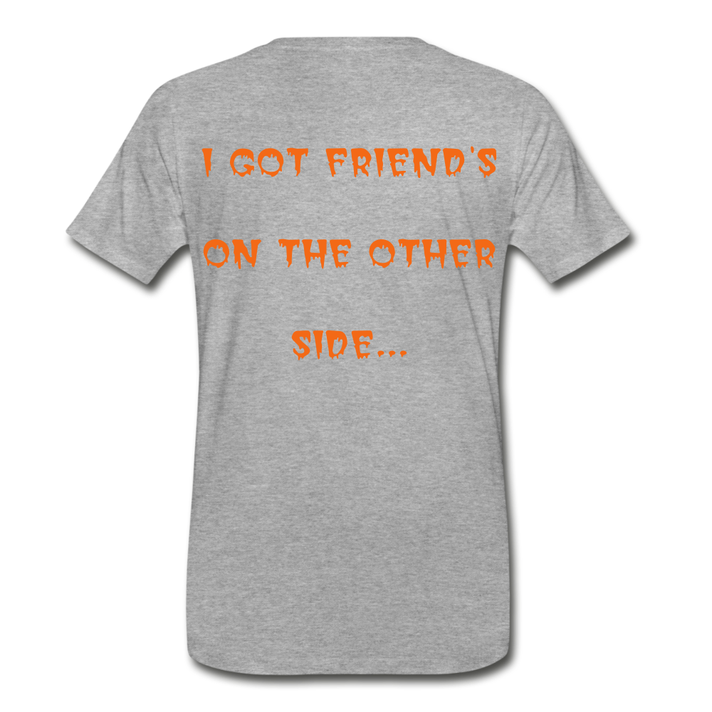 The Shadow Man Men's Premium T-Shirt - heather gray