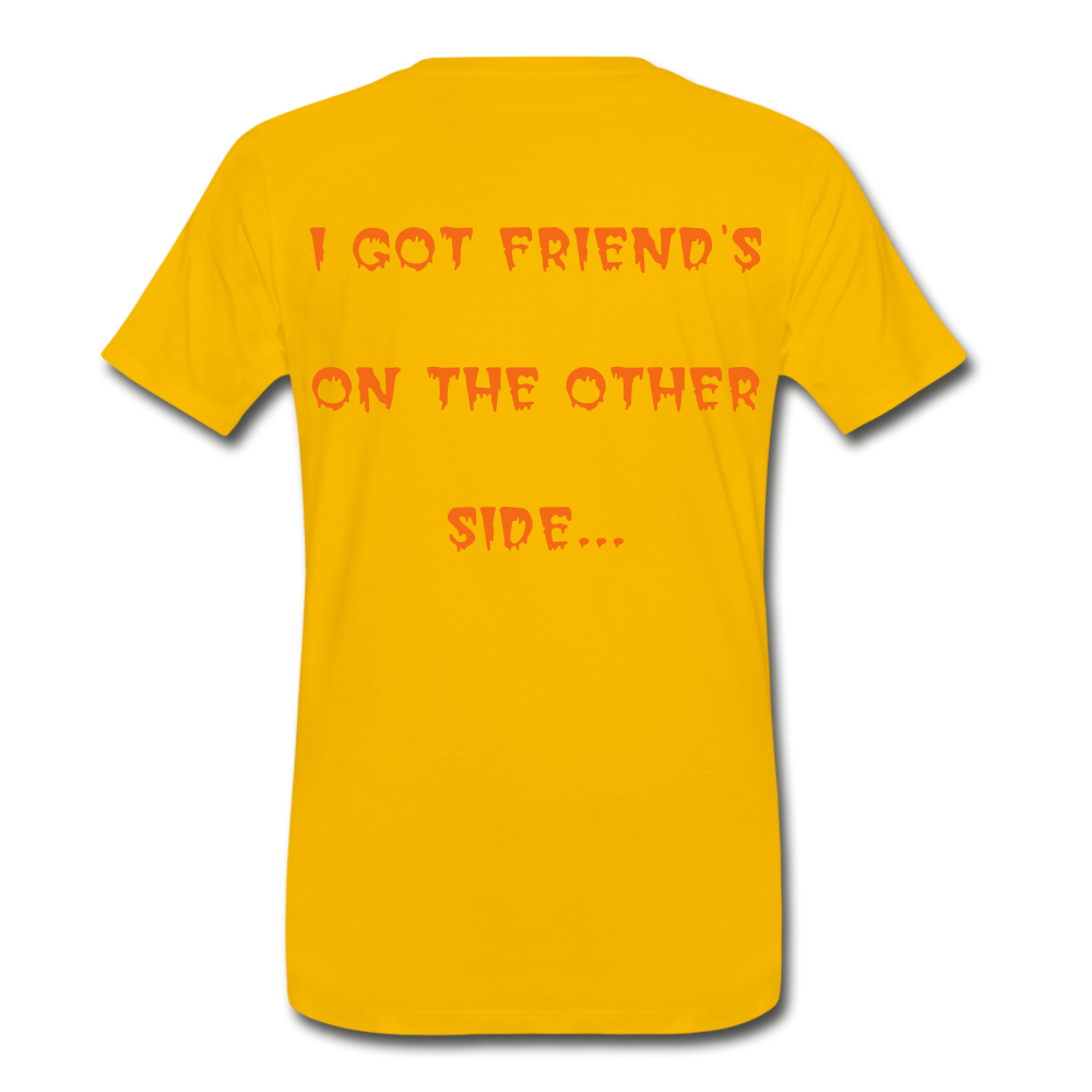 The Shadow Man Men's Premium T-Shirt - sun yellow