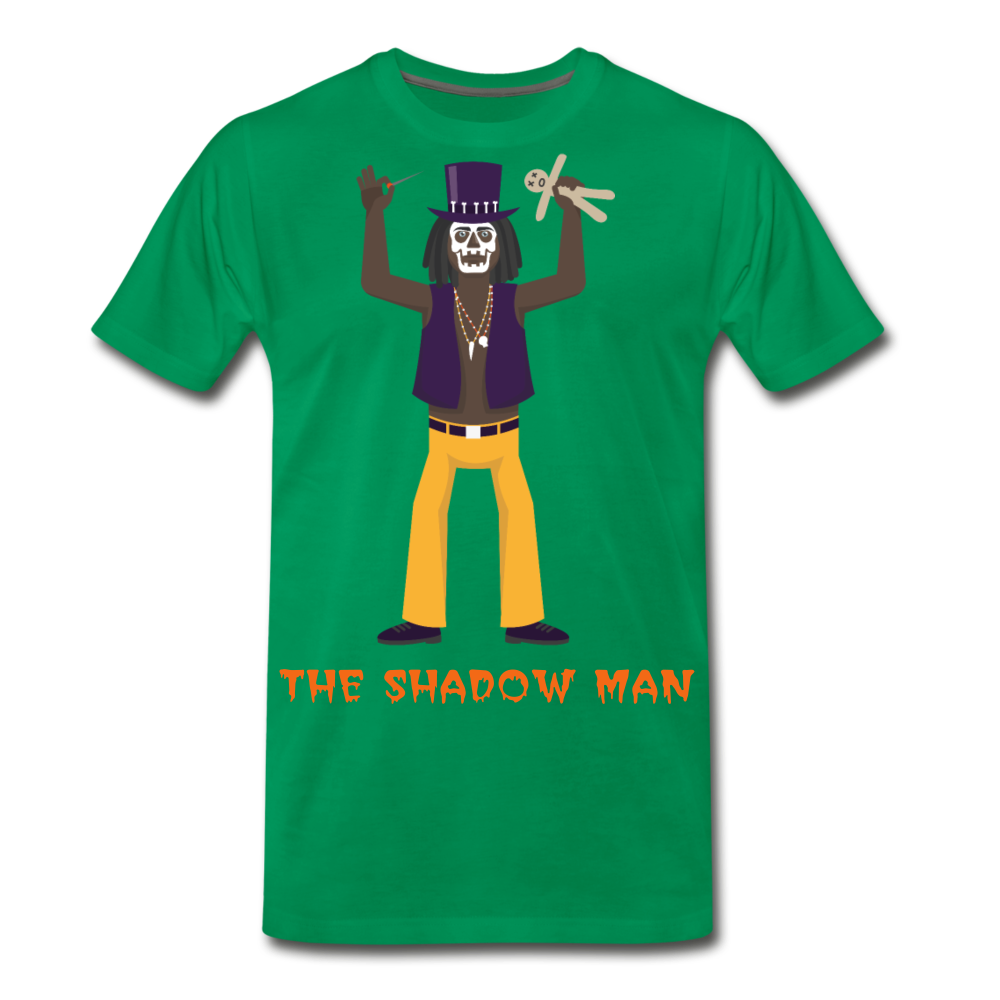 The Shadow Man Men's Premium T-Shirt - kelly green