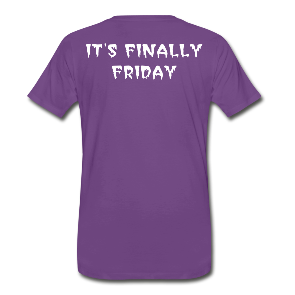 It's Finally Friday Men's Premium T-Shirt - purple