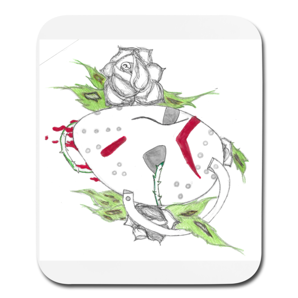 Mouse pad Vertical - white