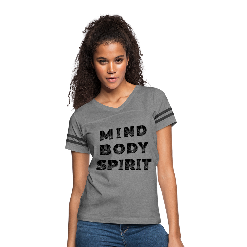 Women’s Vintage Sport T-Shirt - heather gray/charcoal