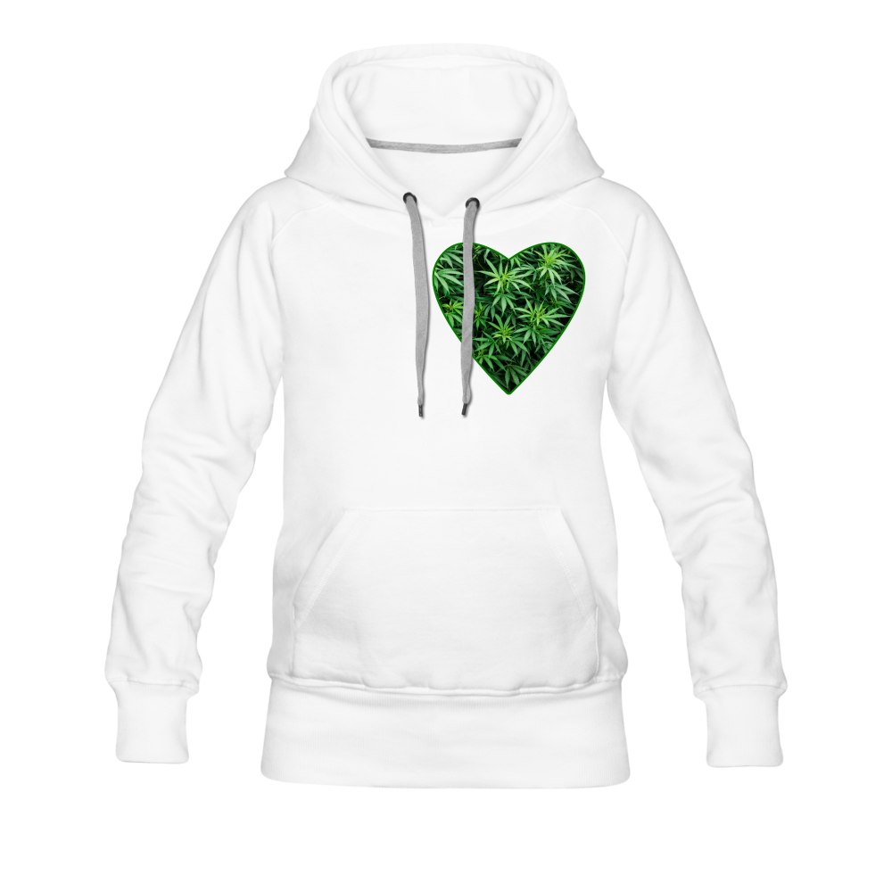 Women’s Premium Hoodie - white