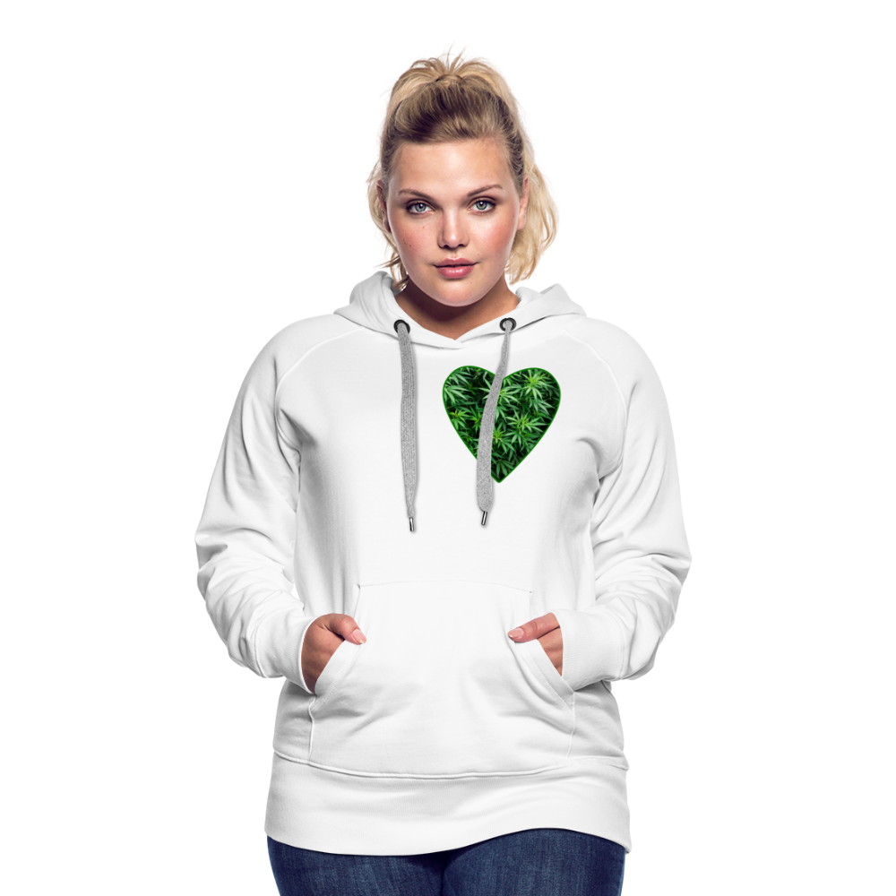 Women’s Premium Hoodie - white