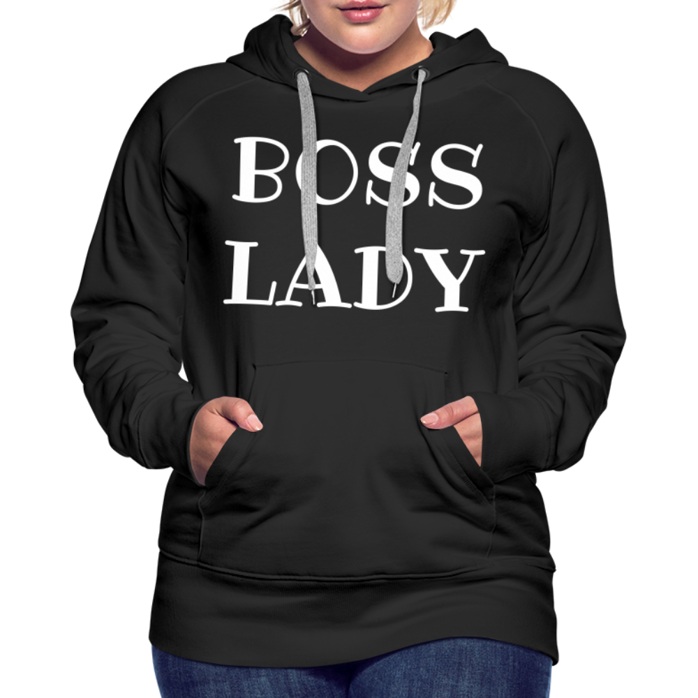 Boss Lady Hoodie - black