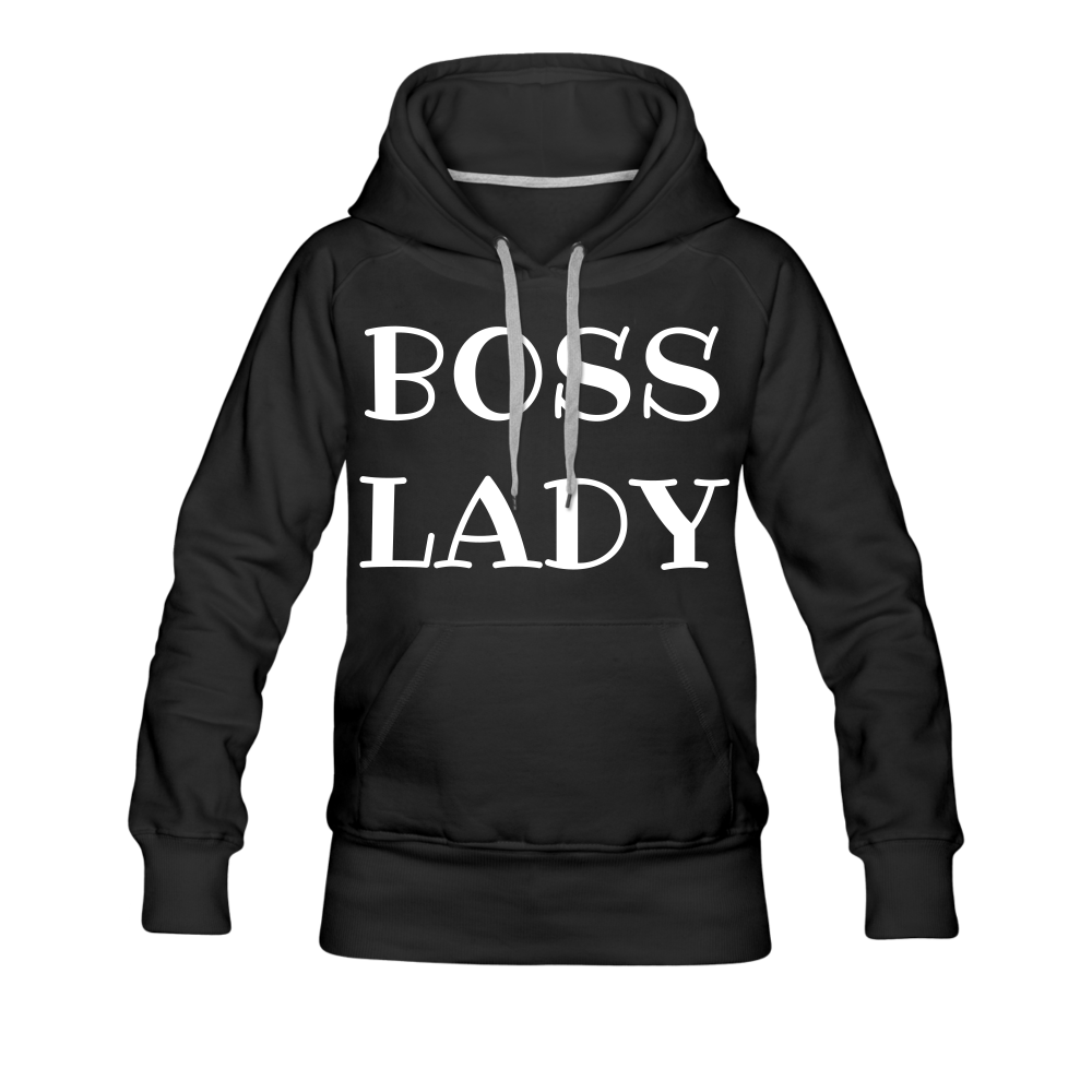 Boss Lady Hoodie - black