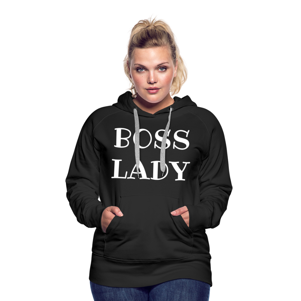 Boss Lady Hoodie - black