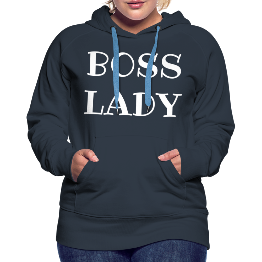 Boss Lady Hoodie - navy