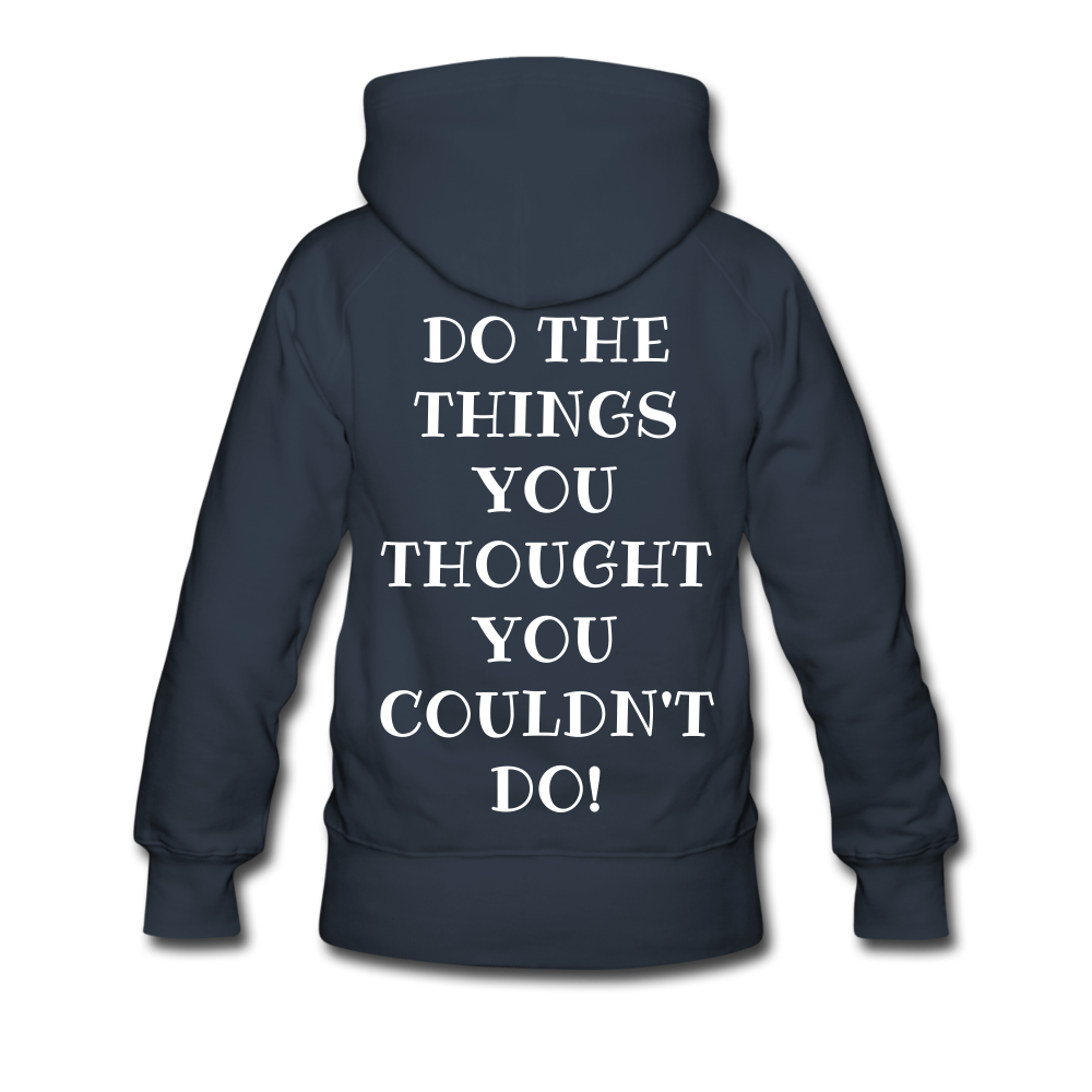 Boss Lady Hoodie - navy