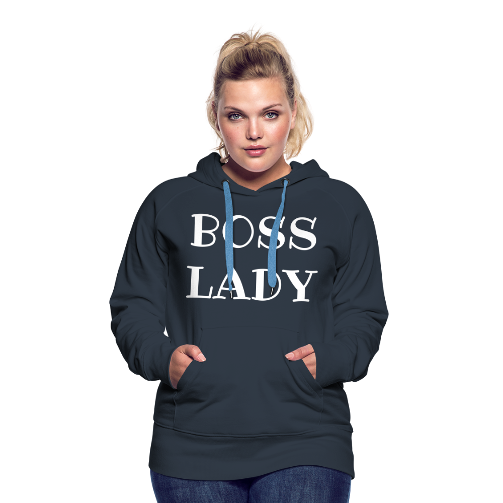 Boss Lady Hoodie - navy
