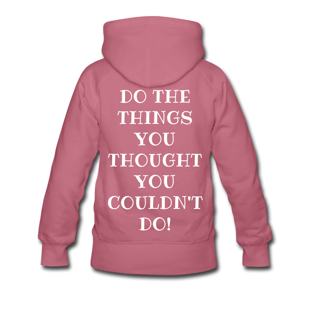 Boss Lady Hoodie - mauve