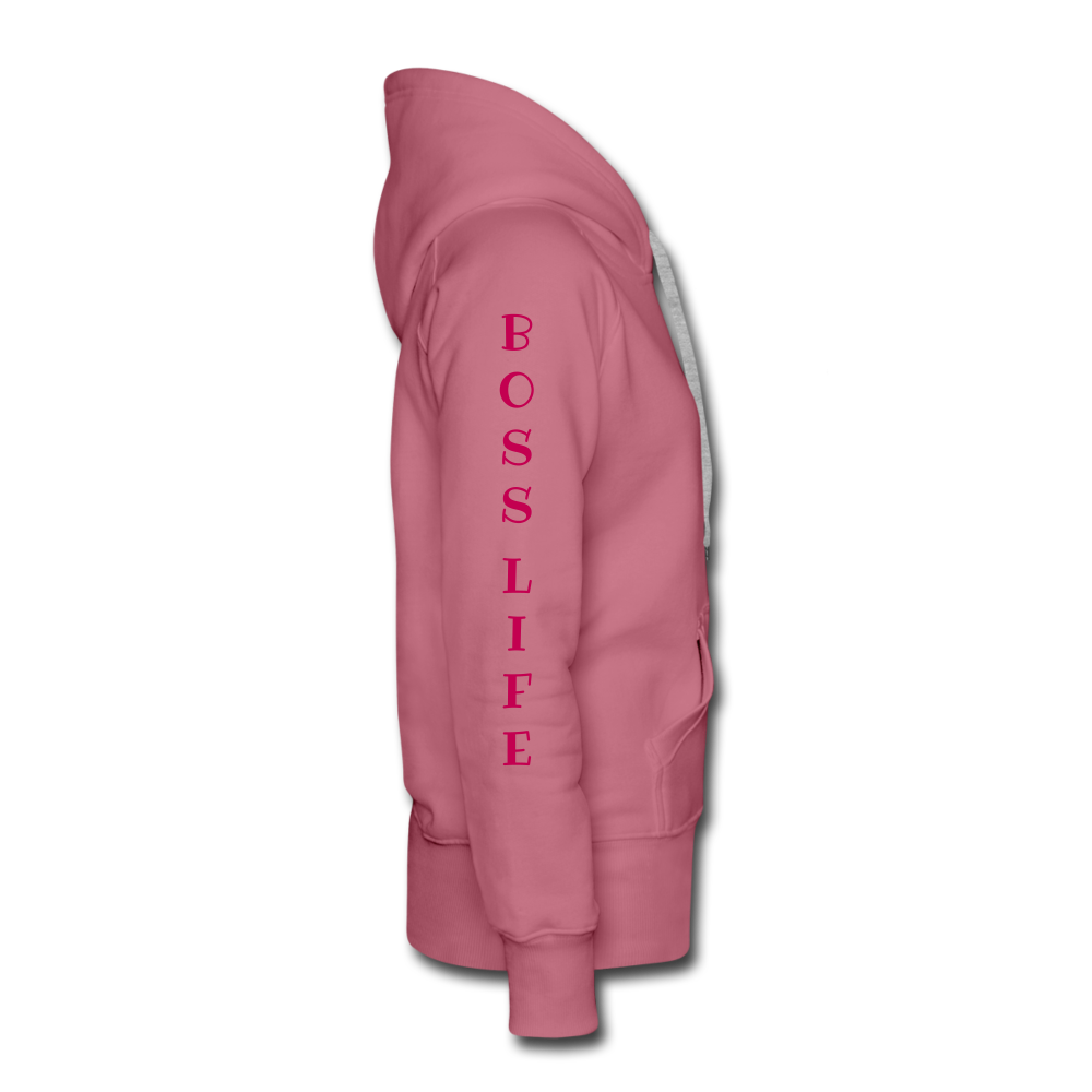 Boss Lady Hoodie - mauve
