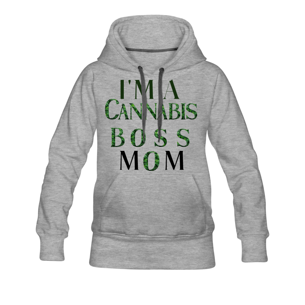 What's Your Superpower? Ladies Hoodie - heather gray