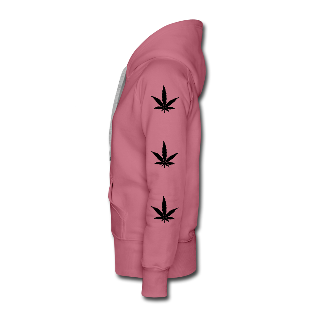 What's Your Superpower? Ladies Hoodie - mauve