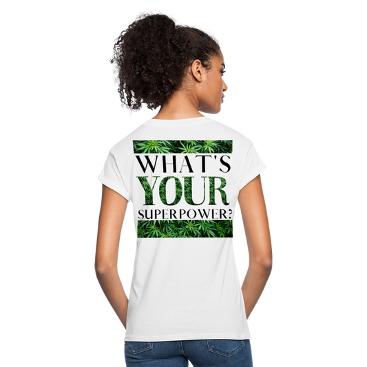 Women's Relaxed Fit T-Shirt - white