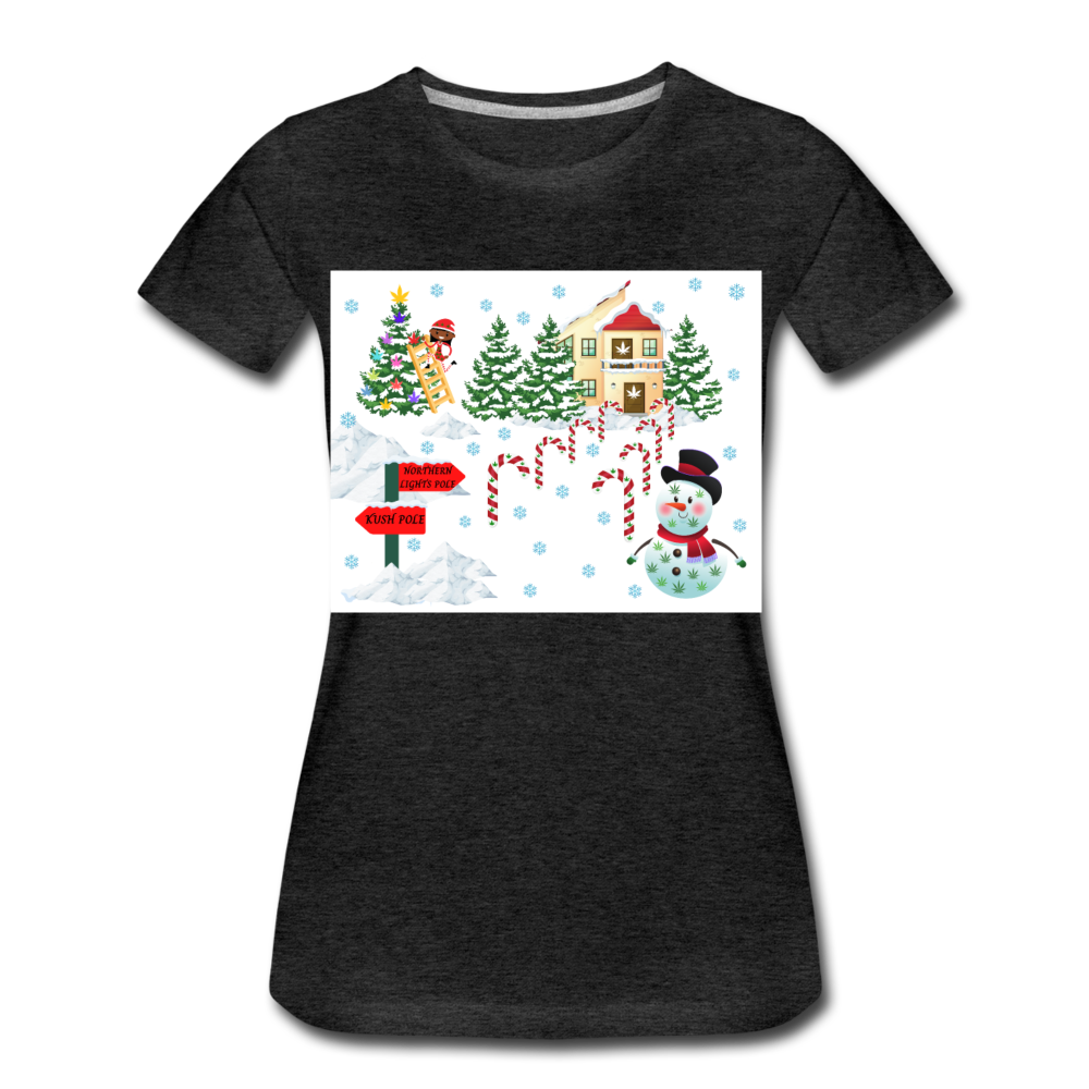 Women’s Premium T-Shirt - charcoal gray