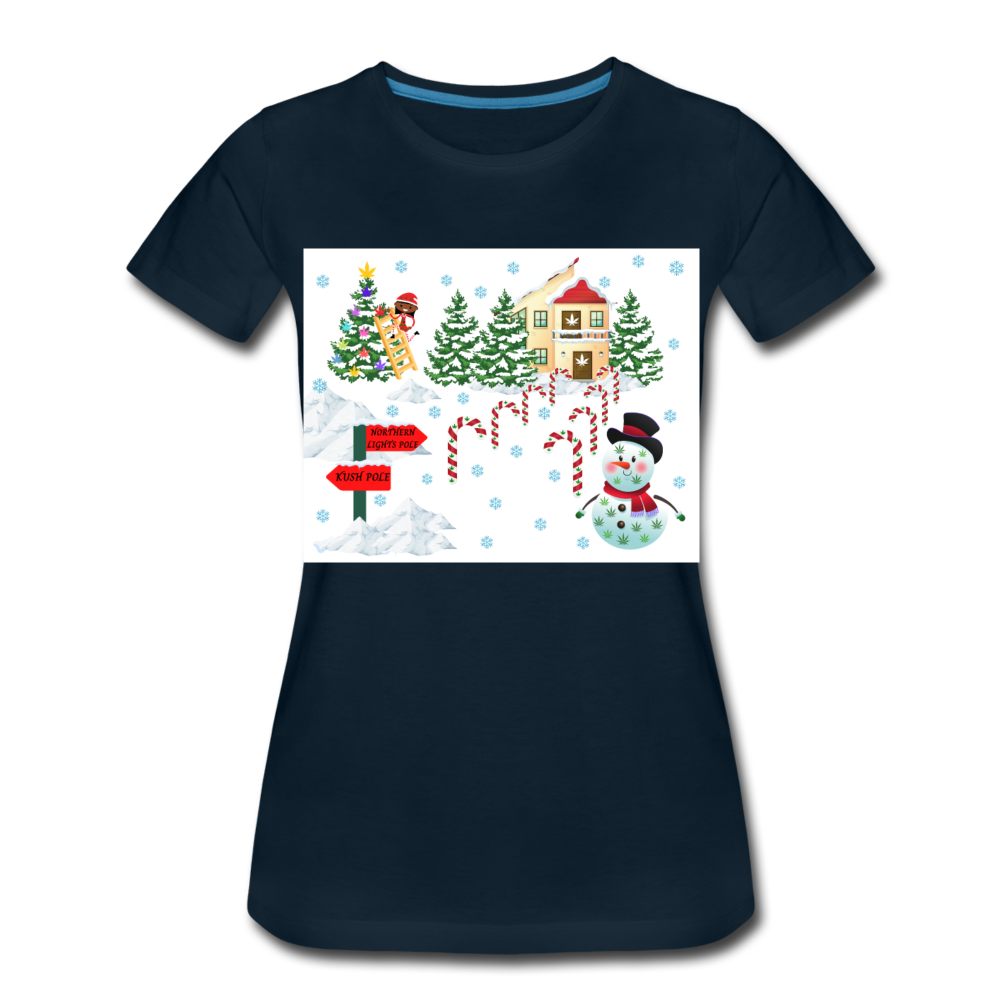 Women’s Premium T-Shirt - deep navy