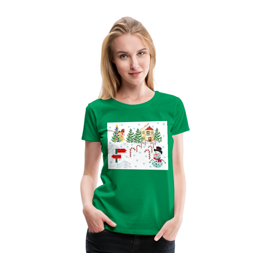 Women’s Premium T-Shirt - kelly green