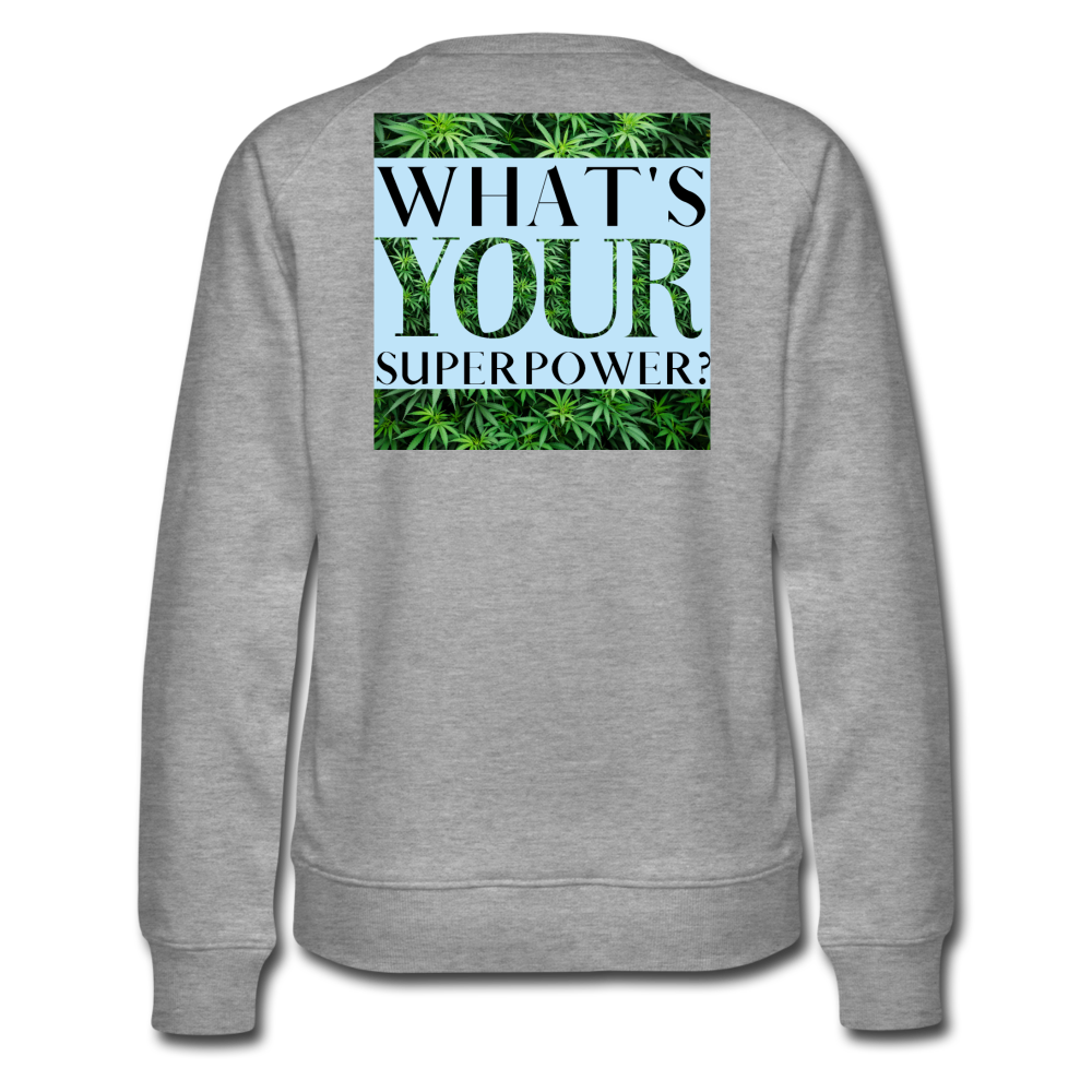 Women’s Premium Sweatshirt - heather gray