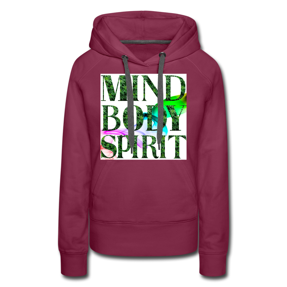 Women’s Premium Hoodie - burgundy