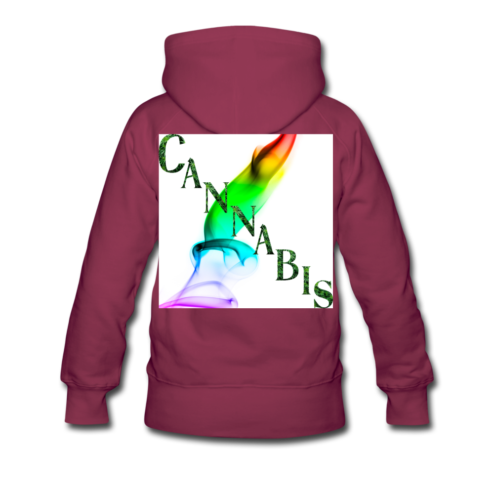 Women’s Premium Hoodie - burgundy