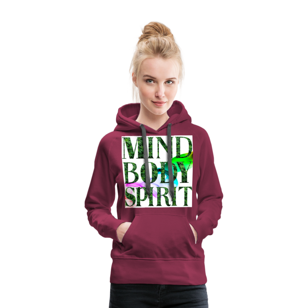 Women’s Premium Hoodie - burgundy