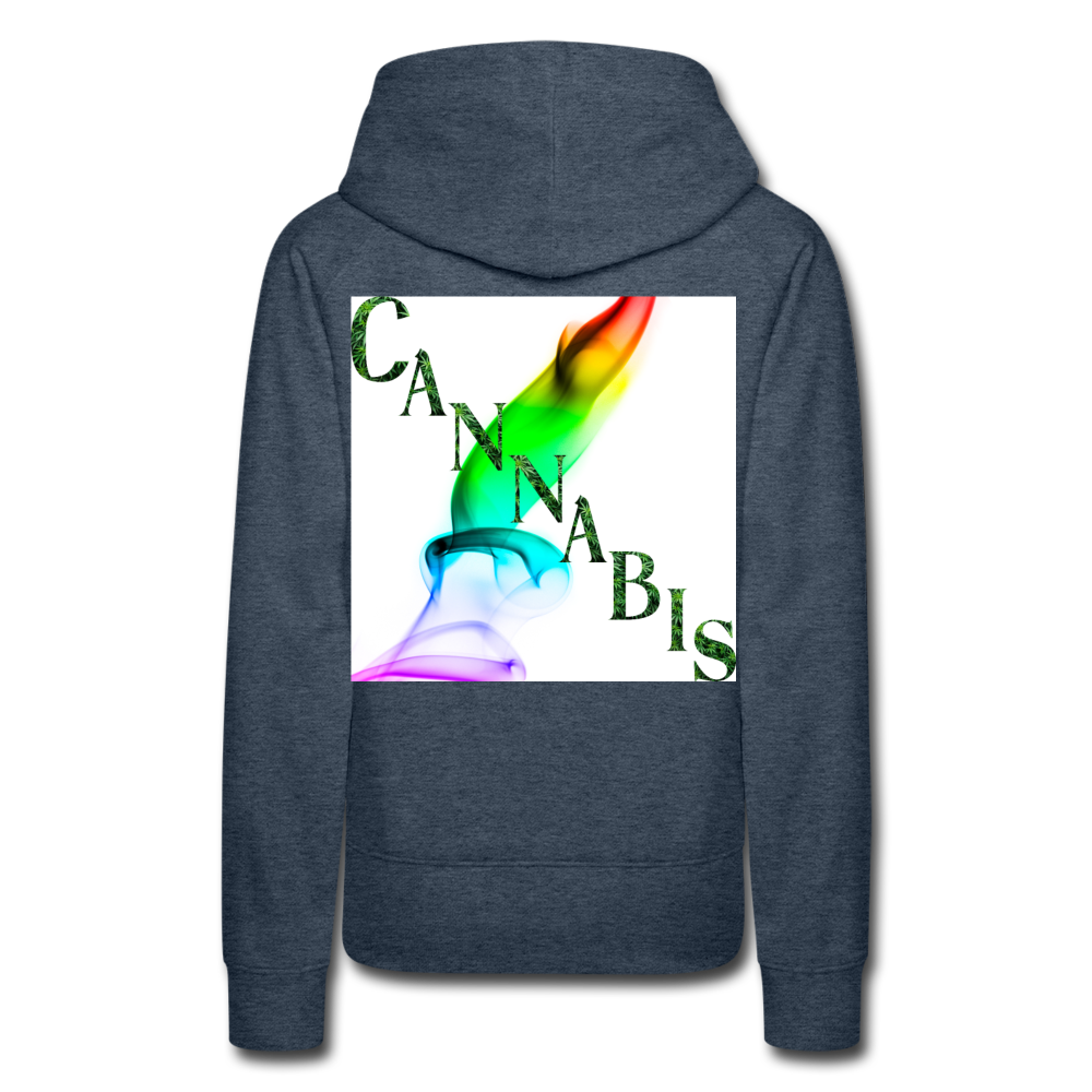 Women’s Premium Hoodie - heather denim