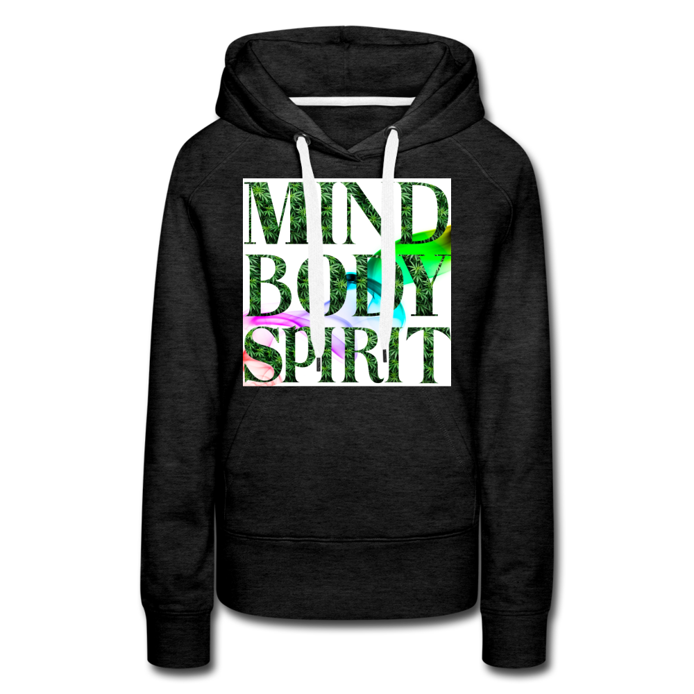 Women’s Premium Hoodie - charcoal gray