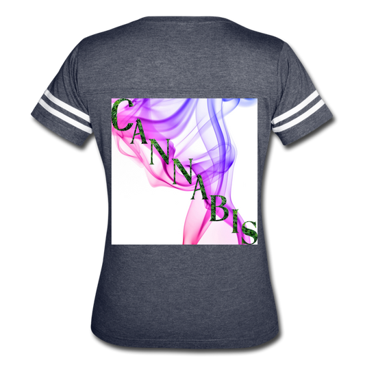 Women’s Vintage Sport T-Shirt - vintage navy/white