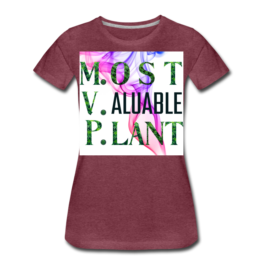 Women’s Premium T-Shirt - heather burgundy