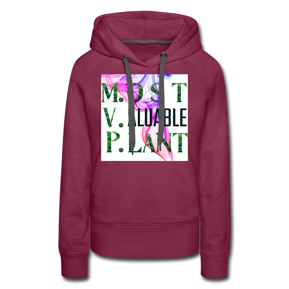 Women’s Premium Hoodie - burgundy