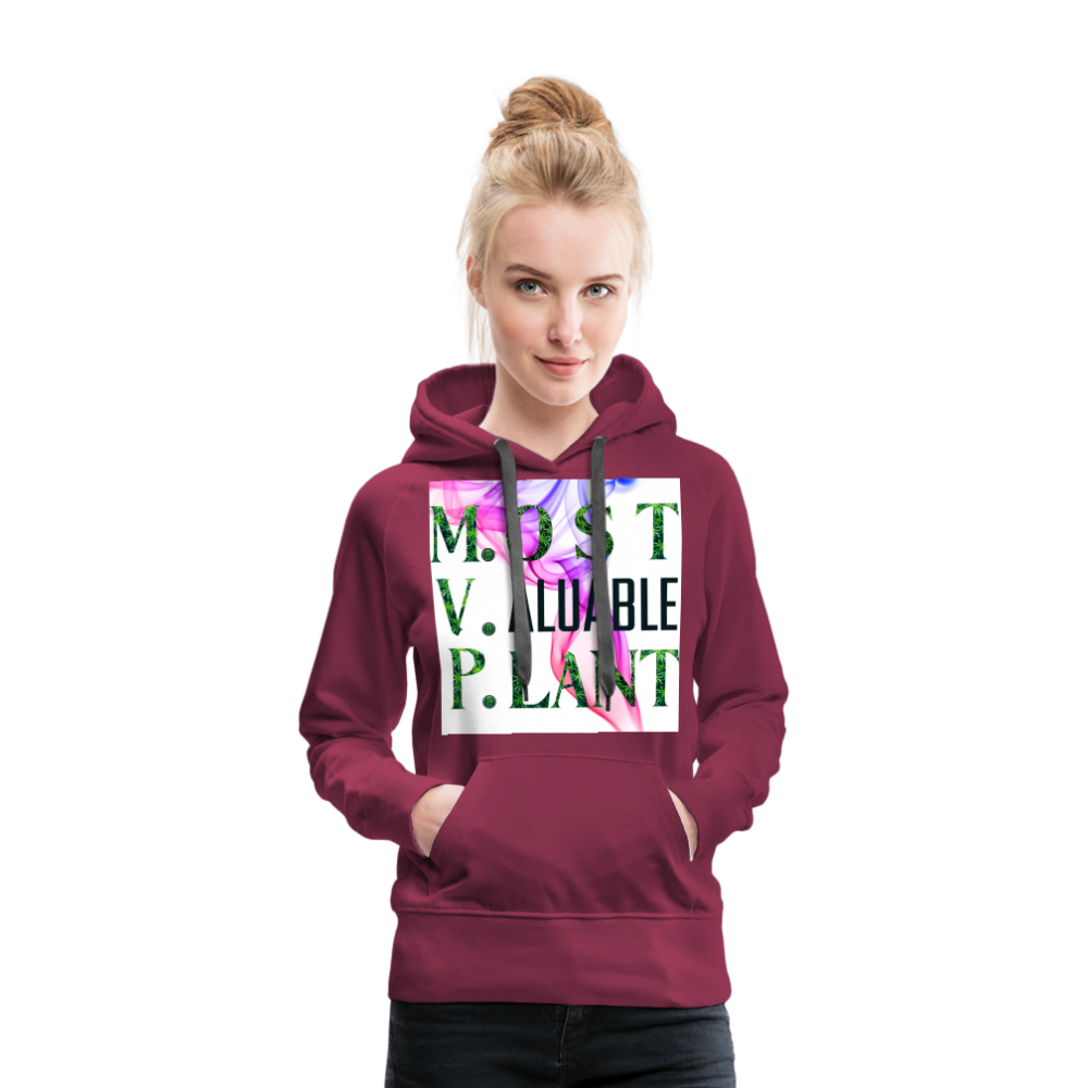 Women’s Premium Hoodie - burgundy