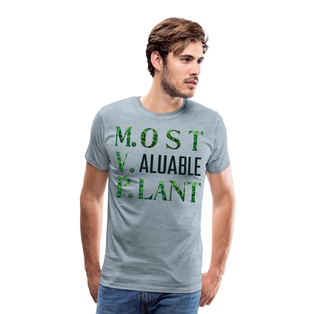 Men's Premium T-Shirt - heather ice blue