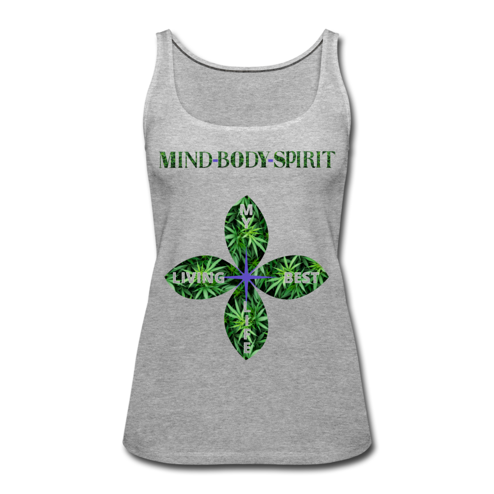 Women’s Premium Tank Top - heather gray