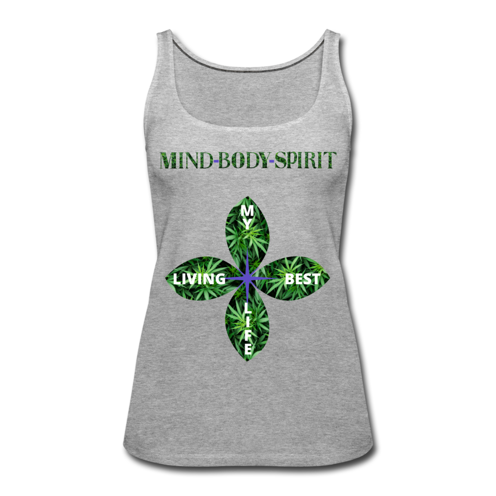 Women’s Premium Tank Top - heather gray