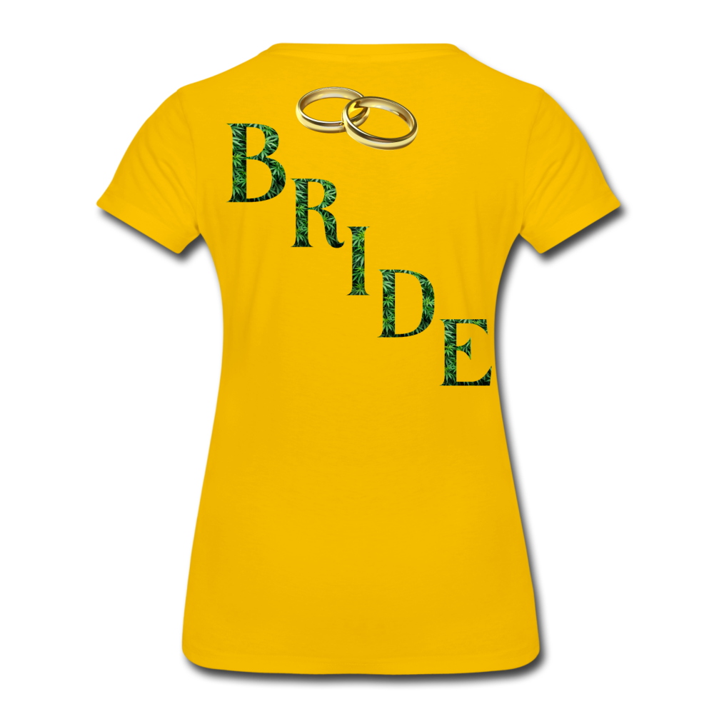 Women’s Premium T-Shirt - sun yellow
