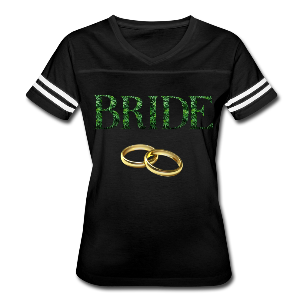 Women’s Vintage Sport T-Shirt - black/white