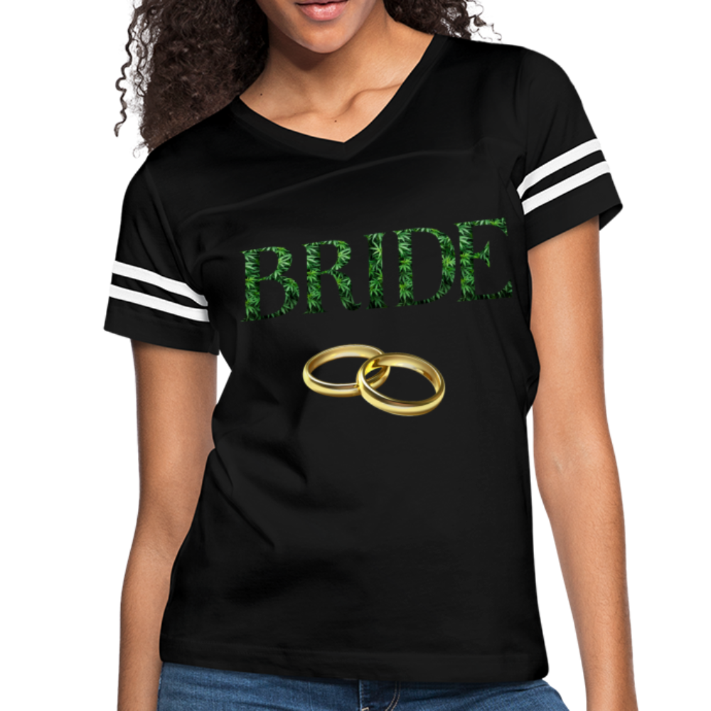 Women’s Vintage Sport T-Shirt - black/white