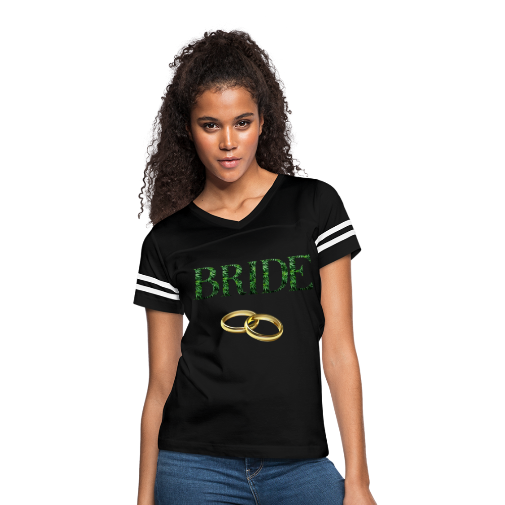 Women’s Vintage Sport T-Shirt - black/white