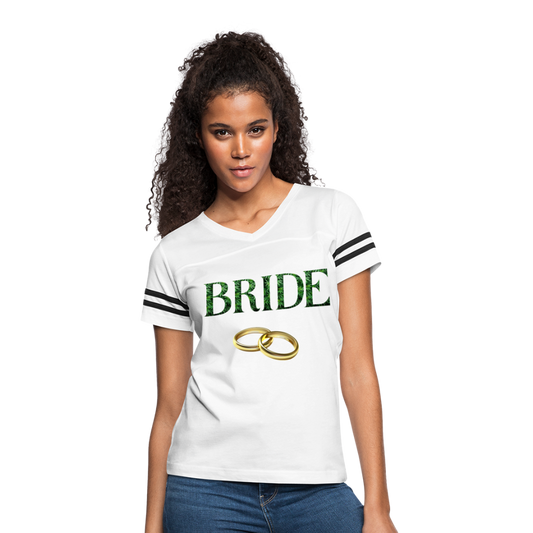 Women’s Vintage Sport T-Shirt - white/black