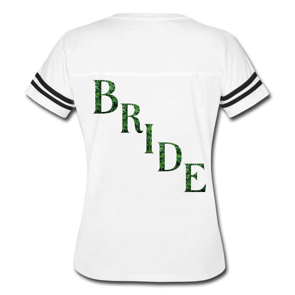 Women’s Vintage Sport T-Shirt - white/black