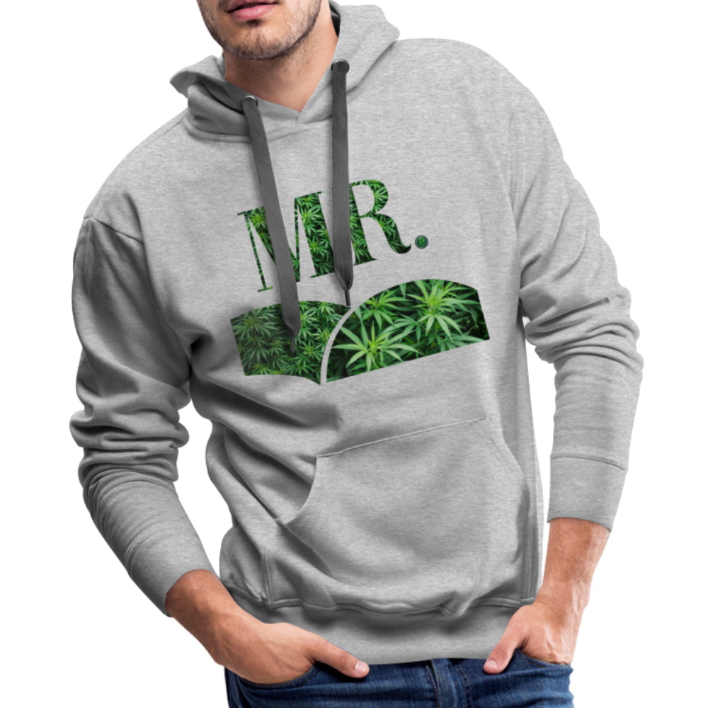 Mr. Cannabis Premium Hoodie - heather gray