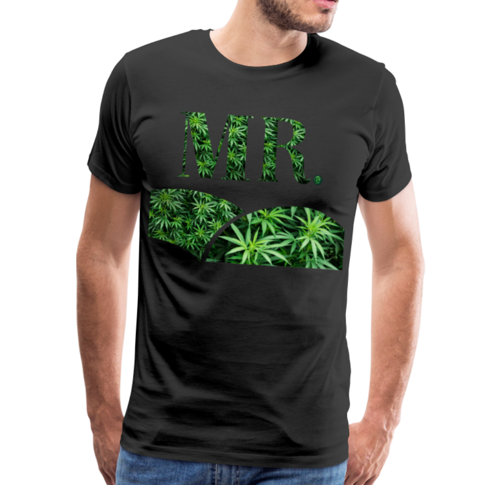 Mr. Cannabis Men's Premium T-Shirt - black
