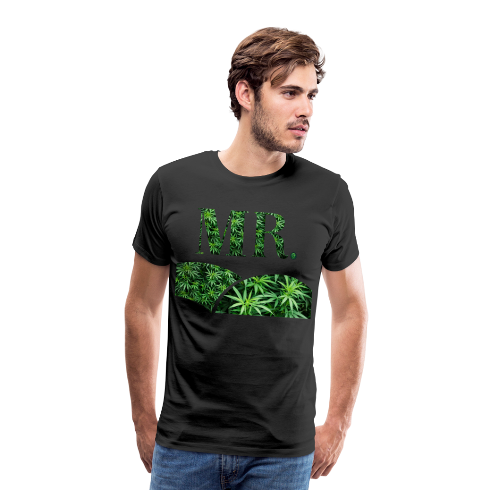 Mr. Cannabis Men's Premium T-Shirt - black